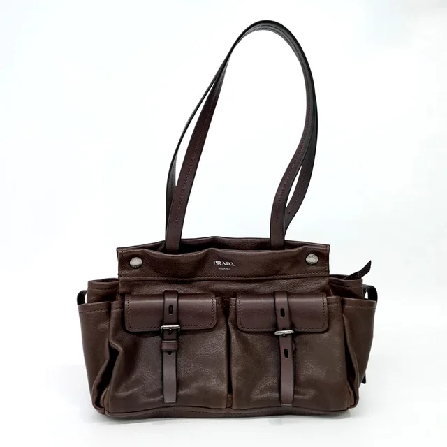 Prada 프라다 루트 토트백 미듐 (1BG645) from GUGUS