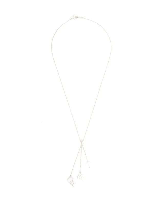 Tiffany & Co. Logo Silver Necklace in Silver from A Retro Tale, photo 2 of 2