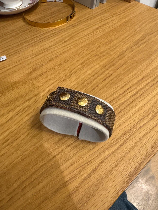 Louis Vuitton Damier bracelet in Leather from Luxury Promise