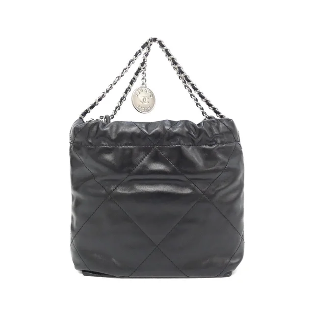 Chanel シャネル シャネル22 ライン MINI AS3980 バッグ in BLACK(ブラック) / SILVER(シルバー)金具 from KOMEHYO, photo 2 of 2