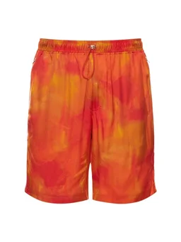 Ahluwalia Sports shorts with drawstring in 100% Viscose, photo 2 of 5 from LUISAVIAROMA