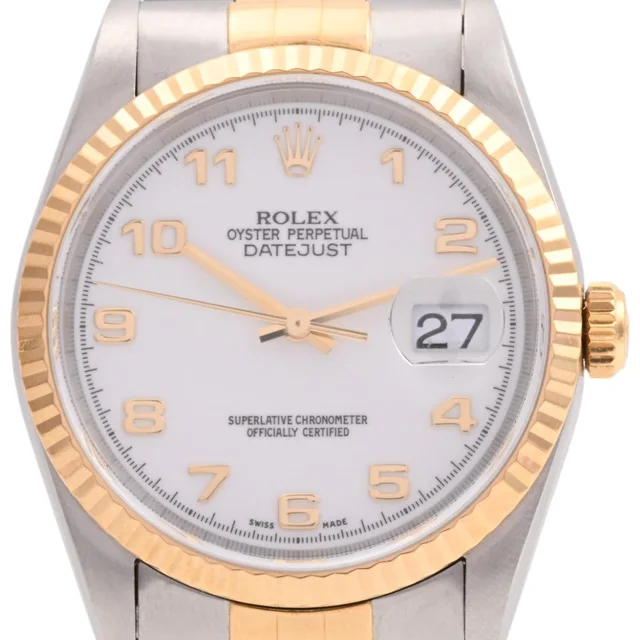 Rolex Circa 1997 Datejust 36mm 16233 Automatic White in White from VINTAGE QOO TOKYO, photo 2 of 2