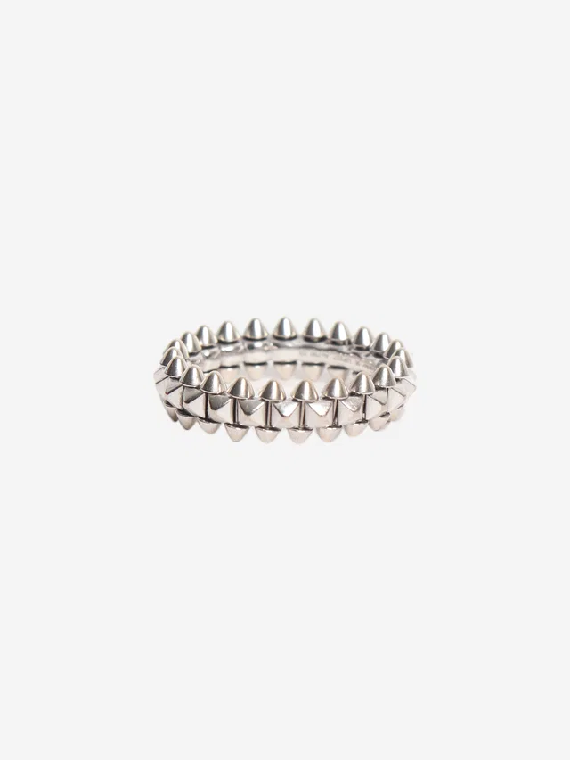 Silver medium Clash de Cartier ring in Silver from Sign of the Times