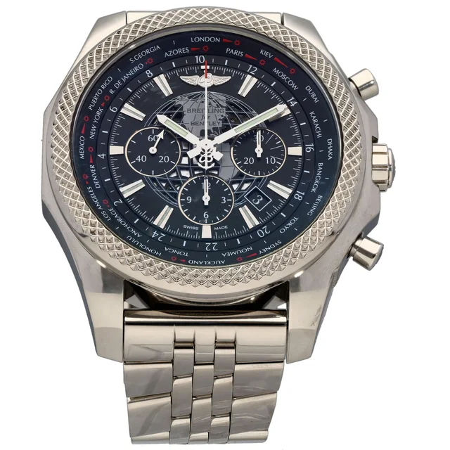 Breitling Bentley AB0521 49mm Stainless Steel Watch from H&T