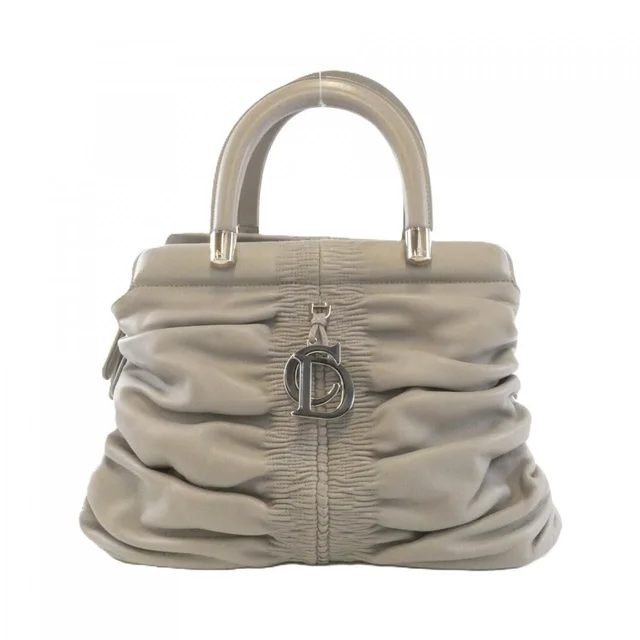 Dior Bag Handbag Gray in Grey Leather from The Reluxe
