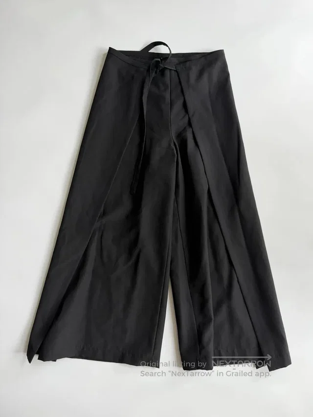 Comme des Garçons 90s Techwear Strap Skirt|I in black from Grailed