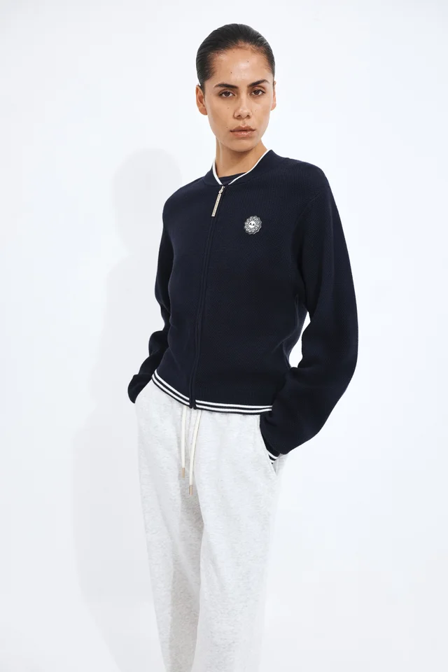 Athletica Varsity Knit Jacket from Aje, photo 1 of 1