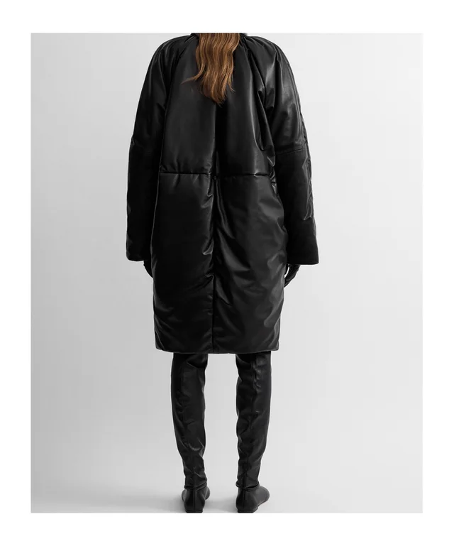 Toteme Padded leather coat, photo 6 of 7 from SENSER