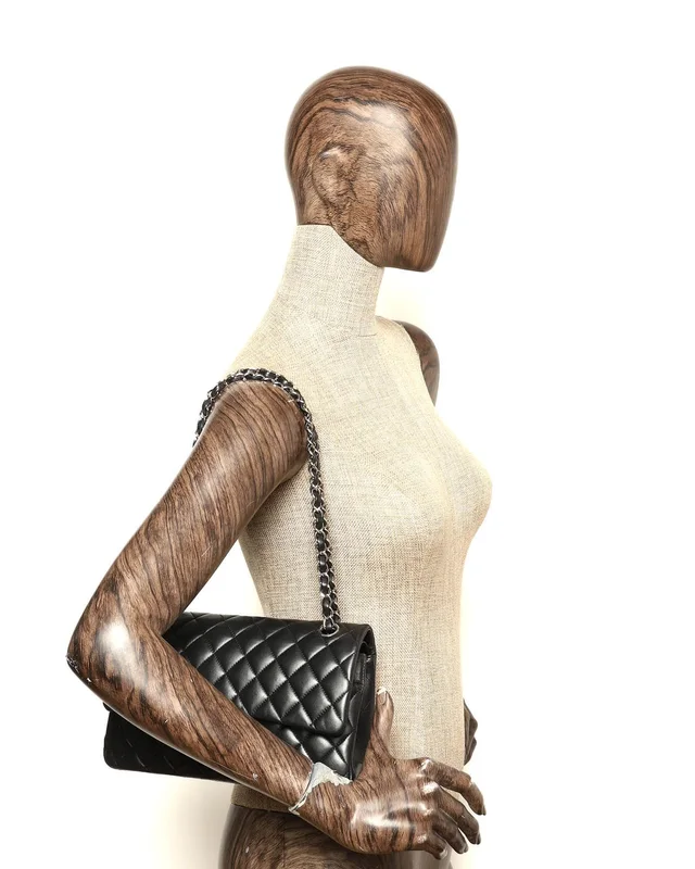 Chanel Classic Medium Double Flap Bag in Leather from A Retro Tale, photo 8 of 8