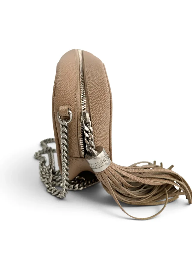 Saint Laurent Beige Lou Camera Bag in Beige Calfskin from Season 2 Consign, photo 2 of 10