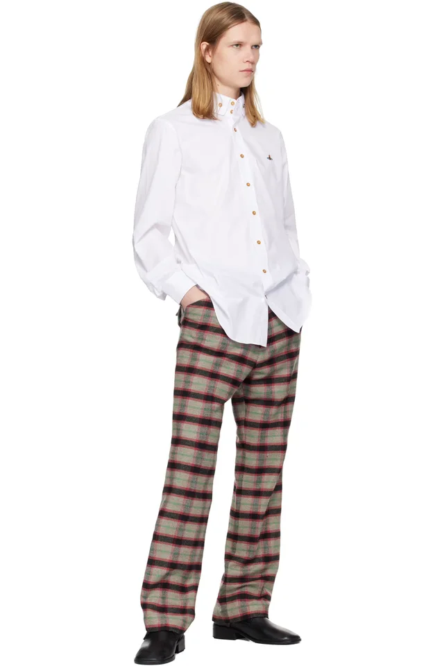 Vivienne Westwood White Two Button Krall Shirt, photo 4 of 4 from SSENSE