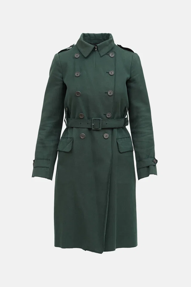 Miu Miu Cotton Trench Coat from VSP Consignment