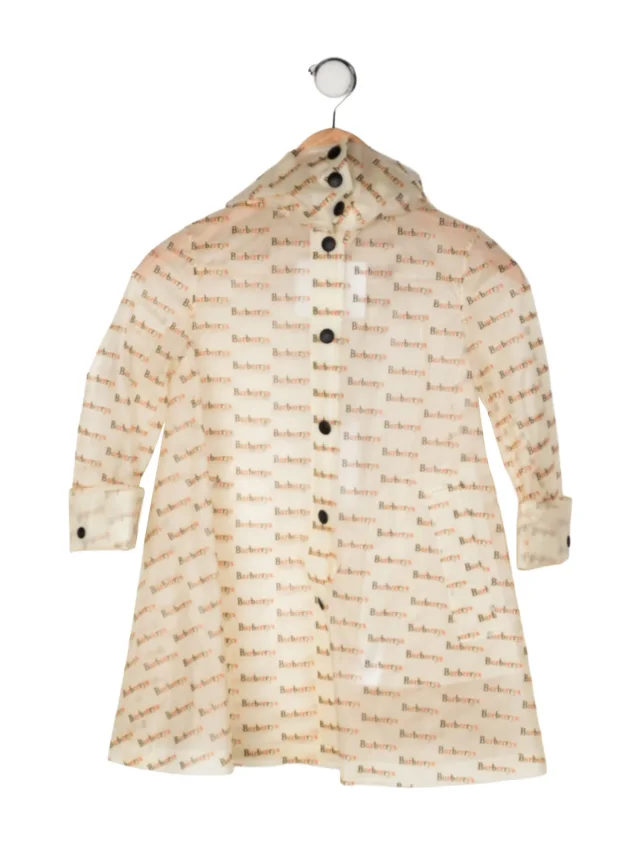 Burberry Hooded Raincoat from The RealReal