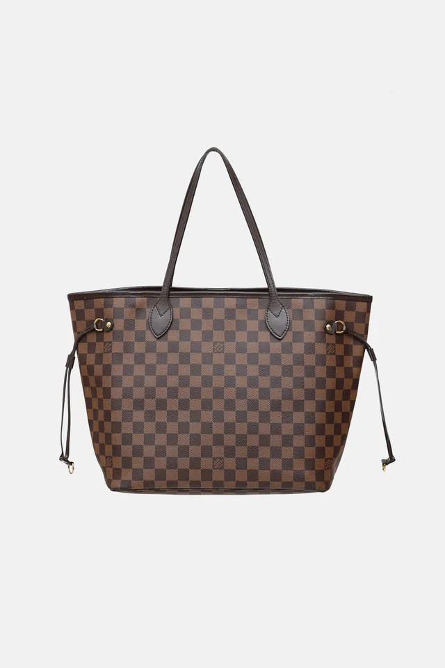 Louis Vuitton Damier Ebene Neverfull MM Bag in Brown Coated canvas from VSP Consignment