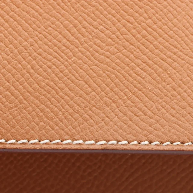 Hermès 2009 Kelly 28 Gold in Gold Epsom leather from VINTAGE QOO TOKYO, photo 16 of 18