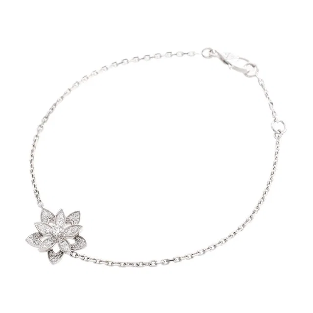 Van Cleef & Arpels Lotus Bracelet from The Reluxe