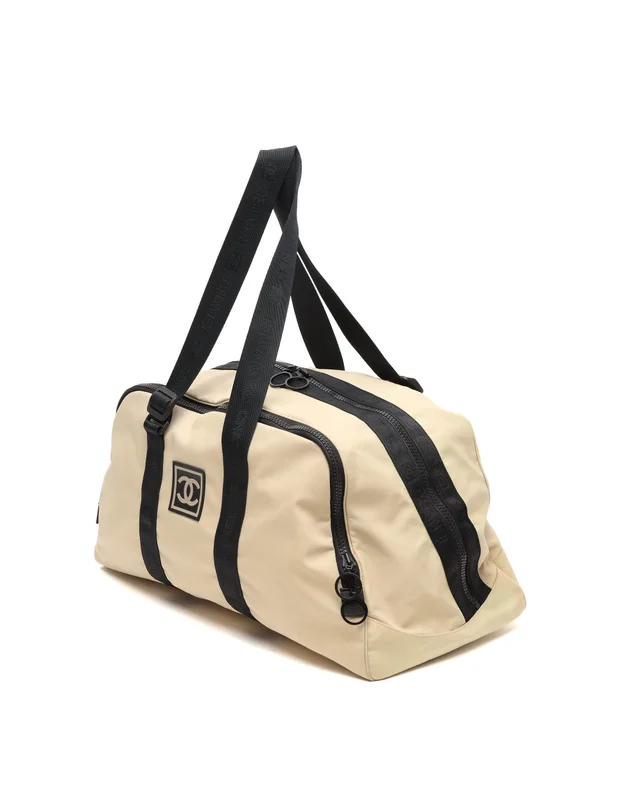 Chanel Sports Line CC Weekend Bag in Canvas from A Retro Tale, photo 2 of 10