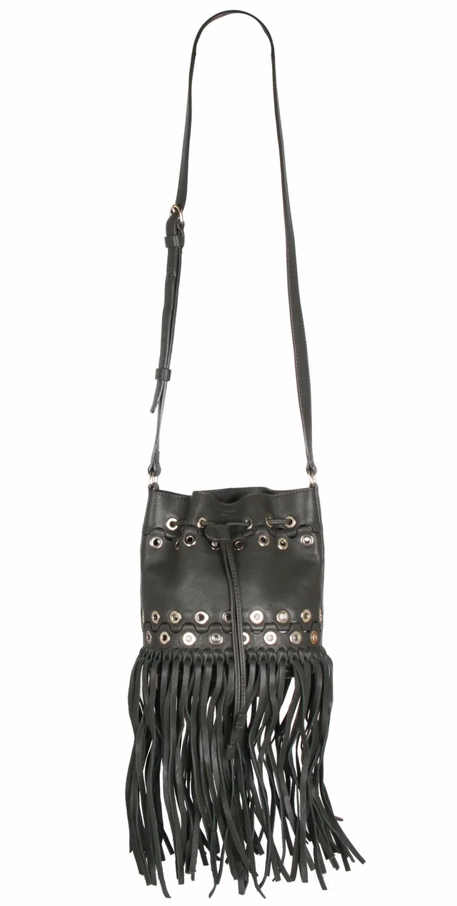 Sonia Rykiel Besace Frangee Baudrier Bag, Olive from Cultstatus, photo 1 of 1