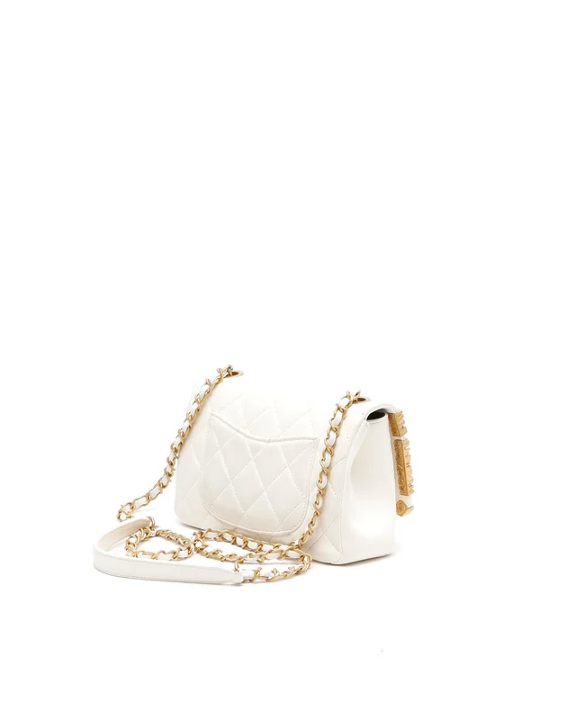 Chanel Mini Paris-Monaco Single Flap Bag in Woven leather from A Retro Tale, photo 3 of 11