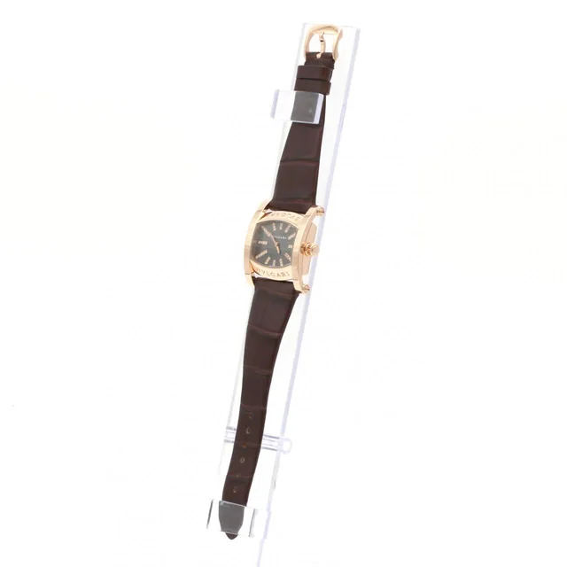 Bvlgari Assioma Pink Gold Quartz in Pink Crocodile from LuxUness, photo 2 of 2