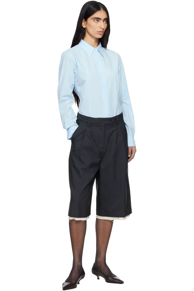 mfpen Blue Readers Shirt, photo 5 of 5 from SSENSE
