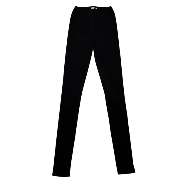 TOTEME High Rise Compact Knit Leggings Women's Xxs Minimalist in black from Poshmark