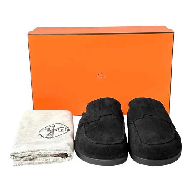 Hermès Mules Femme Go Shoes #38 from Luxury Promise