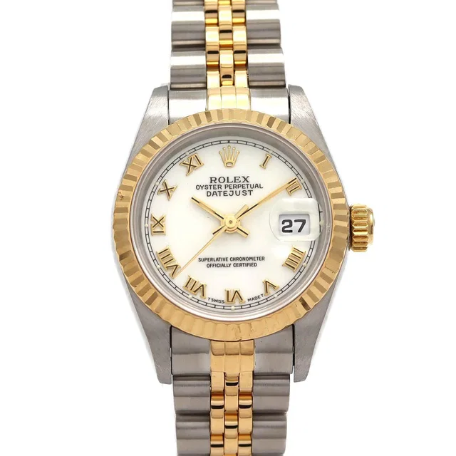 Rolex Datejust Stainless Steel Yellow Gold Automatic in Yellow from The Reluxe