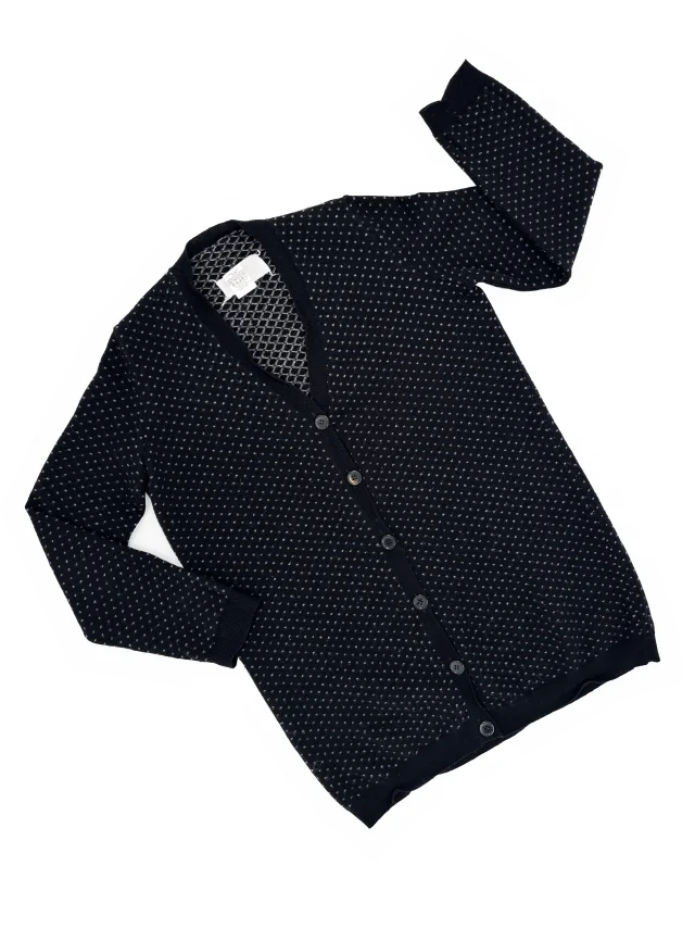 Maison Margiela inside out knit cardigan in Wool from James Veloria