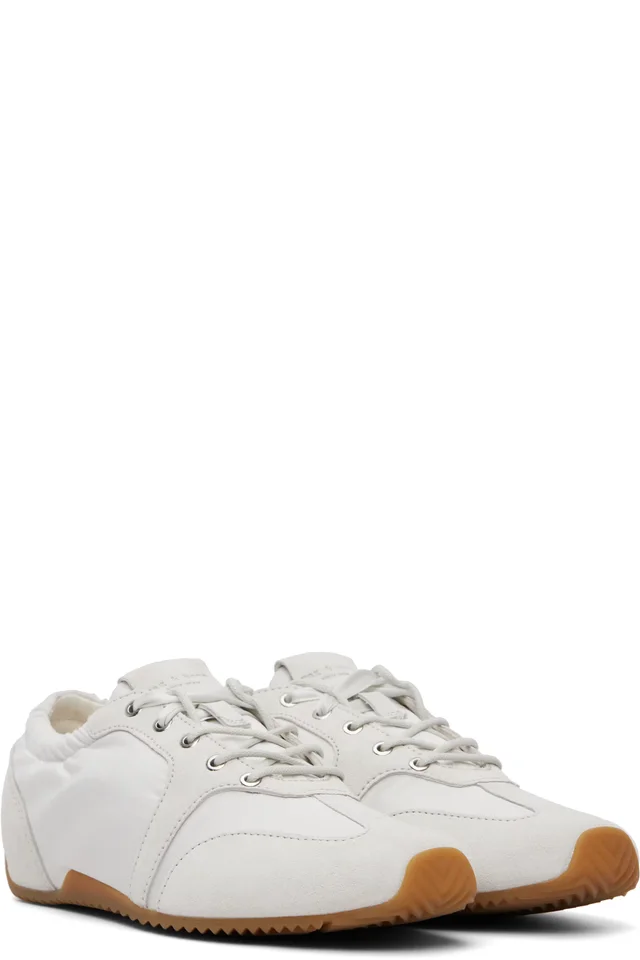 rag & bone White Emilee Ballet Runner Sneakers, photo 4 of 5 from SSENSE