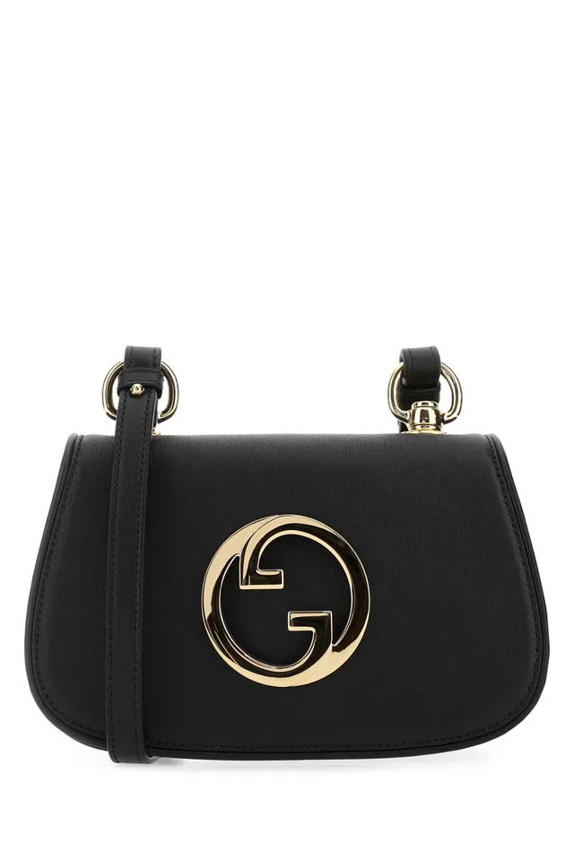 Gucci Shoulder Bag — Black in Black Leather from HEWI
