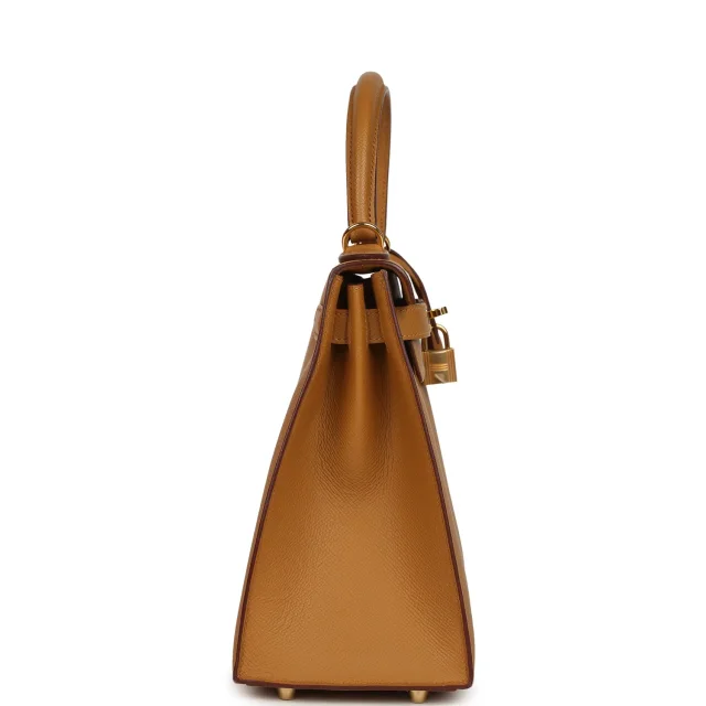 Hermès Kelly Sellier 28 Sesame Epsom Gold Hardware in Epsom leather from Madison Avenue Couture, photo 3 of 9