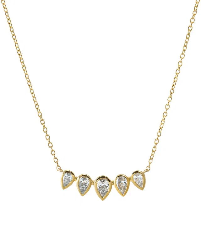 By Adina Eden 14K 0.76 ct. tw. Lab-Grown Diamond Necklace, image 1 of 1 from Gilt