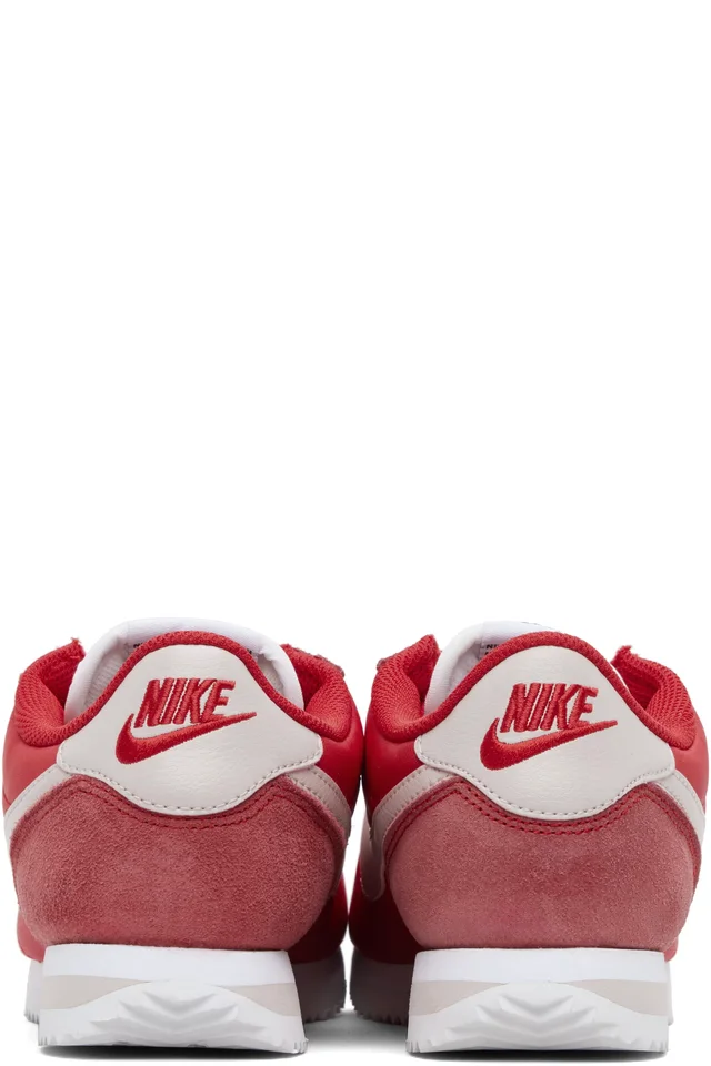 Nike Red Cortez Textile Sneakers, photo 2 of 5 from SSENSE