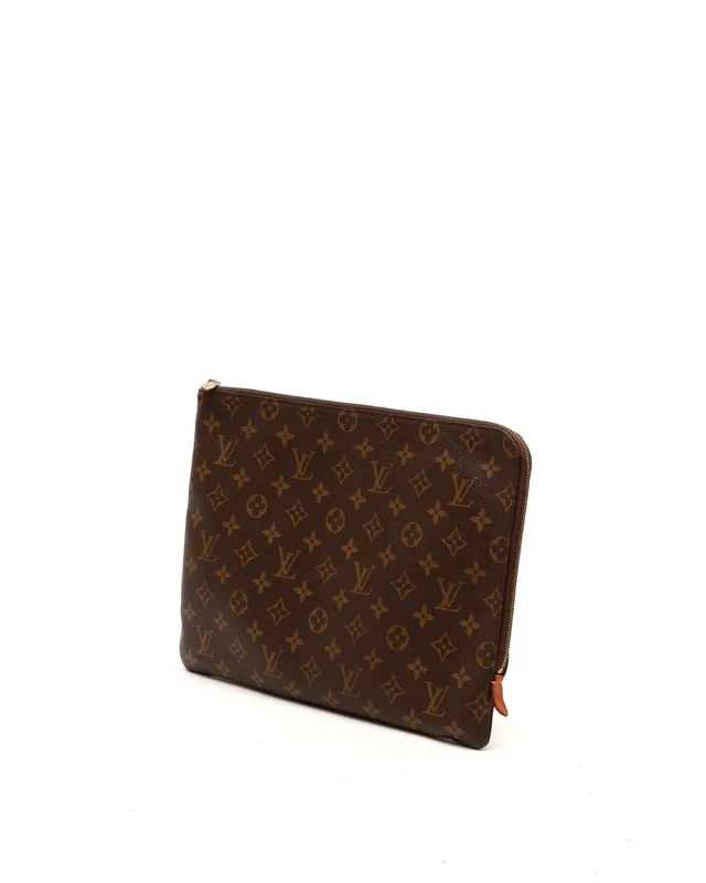 Louis Vuitton Monogram Laptop Case, Size 14-inch in Coated canvas from A Retro Tale, photo 2 of 2