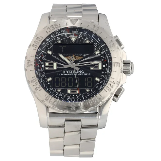 Breitling Airwolf A78363 44mm Stainless Steel Watch from H&T