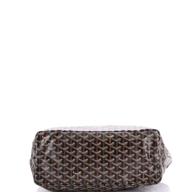 Goyard Saint Louis Tote Coated Canvas PM in black Coated canvas from Rebag, photo 5 of 7