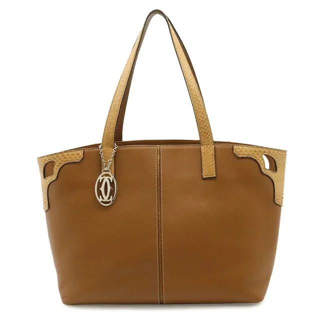 Marcello de Cartier Python Tote Bag in Python from LuxUness
