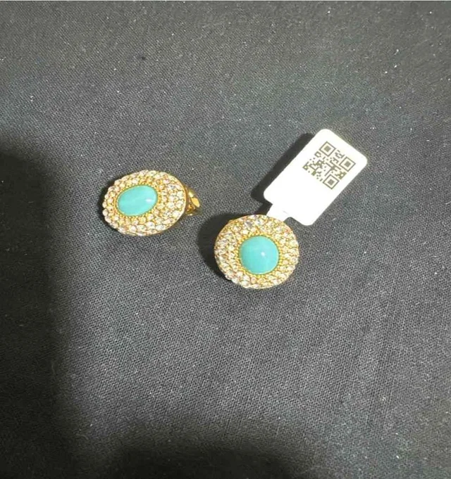 Dior Blue Clip-on Earrings in Blue from Luxury Promise