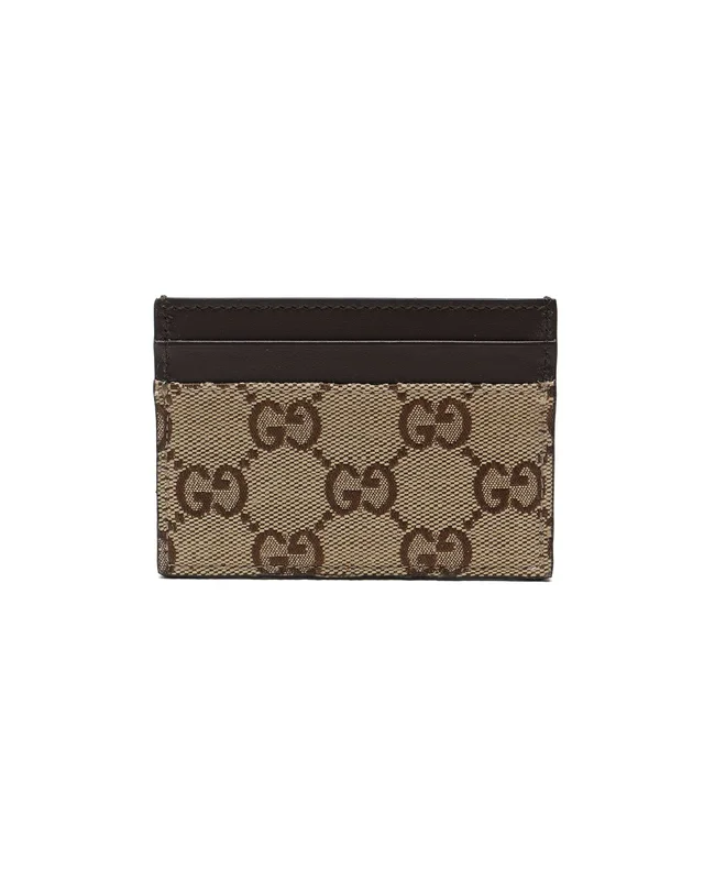 Gucci GG Card Holder in Canvas from A Retro Tale, photo 2 of 2