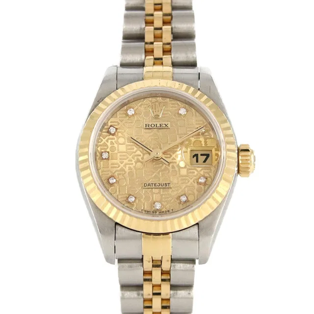 Rolex Datejust Automatic Watch Gold in Gold from The Reluxe