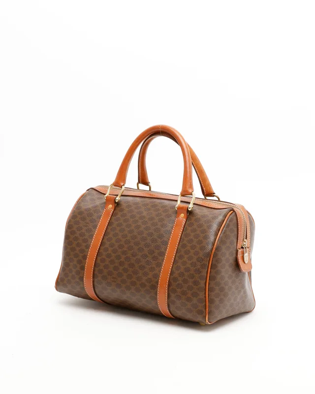 Celine Macadam Boston Bag in Canvas from A Retro Tale, photo 3 of 10