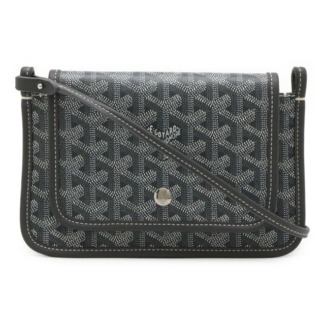 Goyard Plume Handbag, Pouch Wallet, Long Shoulder Bag, Pochette, Clutch Herri... in gray Coated canvas from Poshmark