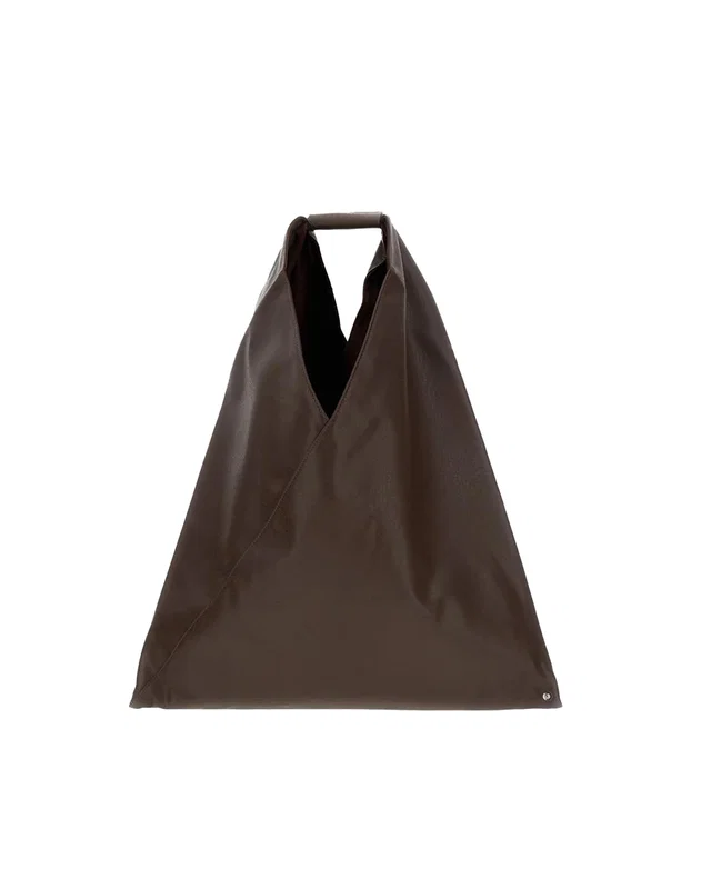 Maison Margiela Japanese Tote Bag — Brown in Brown Leather from HEWI