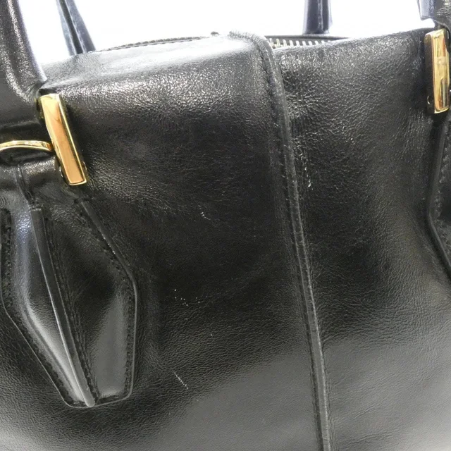 Tod's Hand bag in BLACK / GOLD metal fittings leather from KOMEHYO, photo 8 of 9