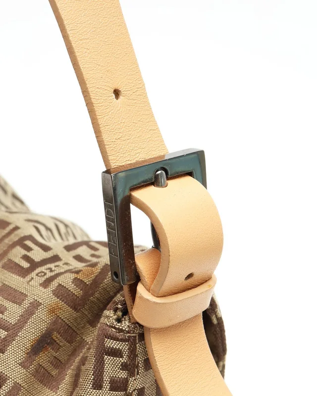 Fendi Zucchino Mamma Baguette Bag in Canvas from A Retro Tale, photo 7 of 12