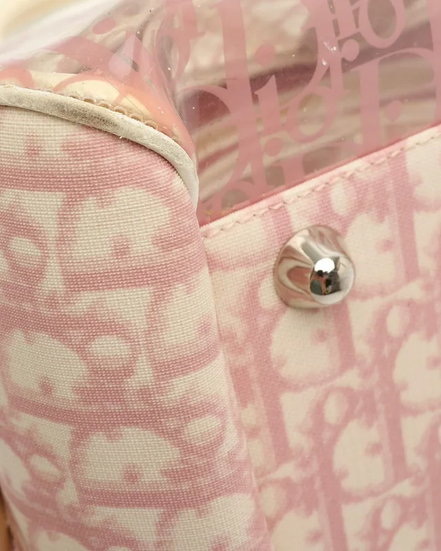 Dior Vinyl Diorissimo Girly Bowling Bag in Canvas from A Retro Tale, photo 9 of 12