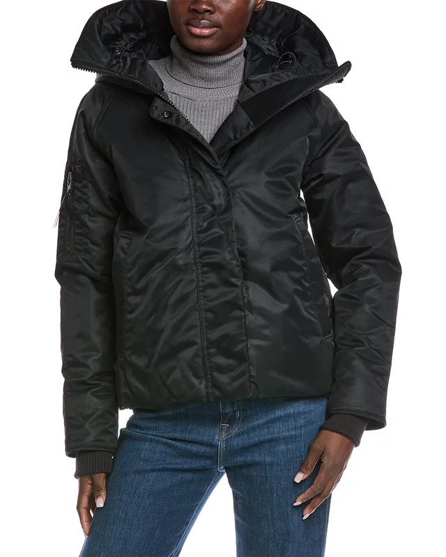 Canada Goose Everleigh Performance Satin Bomber Jacket, image 1 of 1 from Gilt