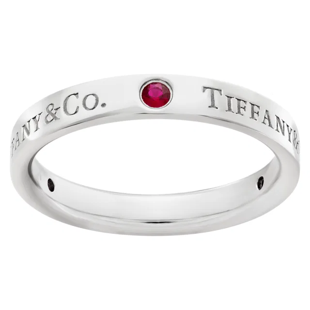 Tiffany & Co. band ring in Platinum from Gray And Sons