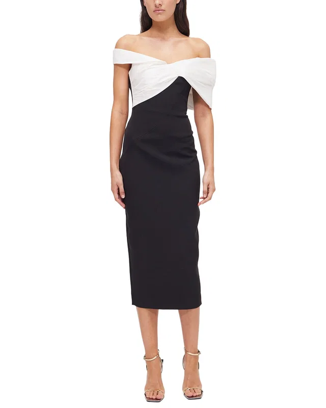 Rachel Gilbert Kace Column Gown, image 1 of 1 from Rue La La